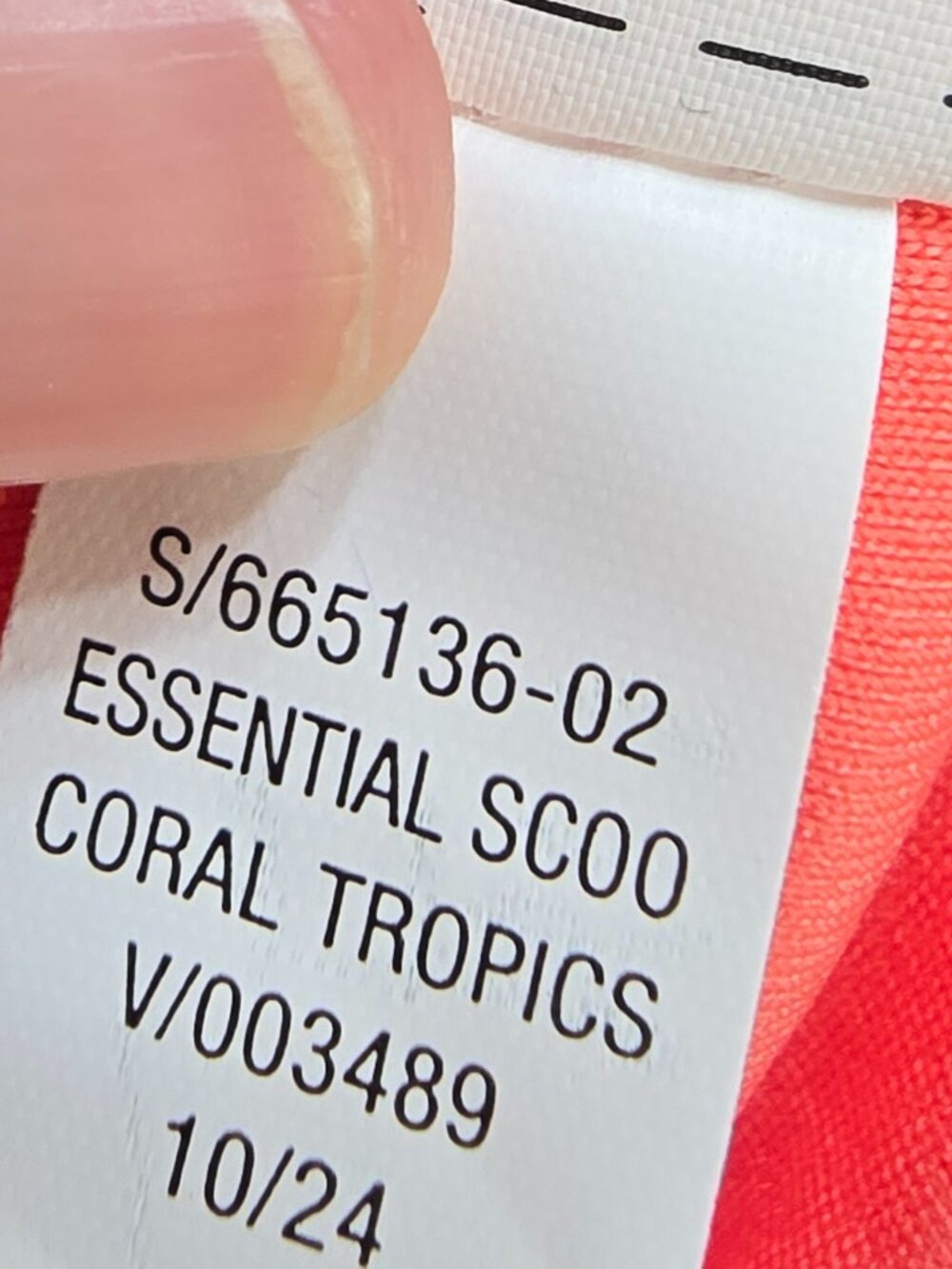 Old Navy Swim Bikini - Scoop Neck Top & High Waisted Bottoms - Coral Tropics NWT - Picture 11 of 11